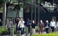 Pekerja di Jakarta Pekerja di Jakarta