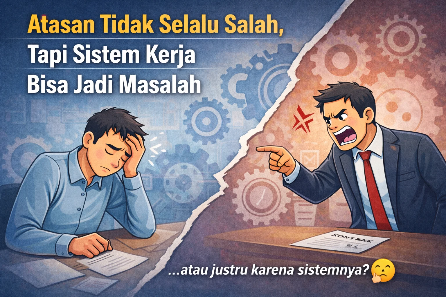 Atasan tidak selalu salah