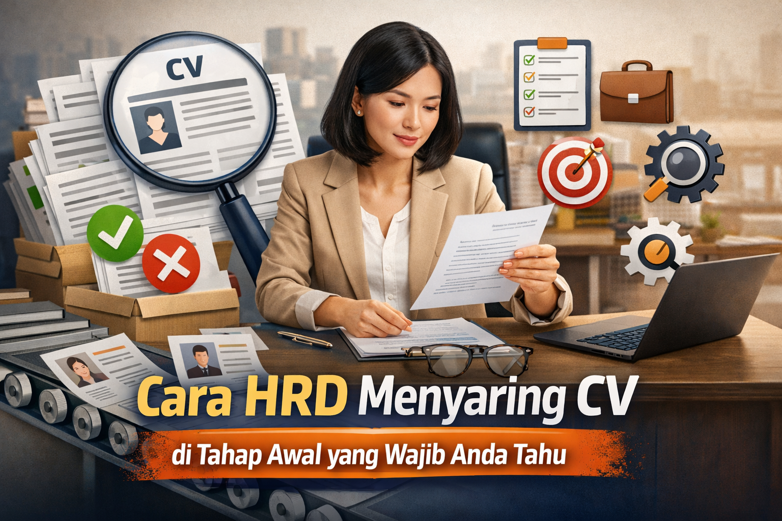 Cara HRD Menyaring CV