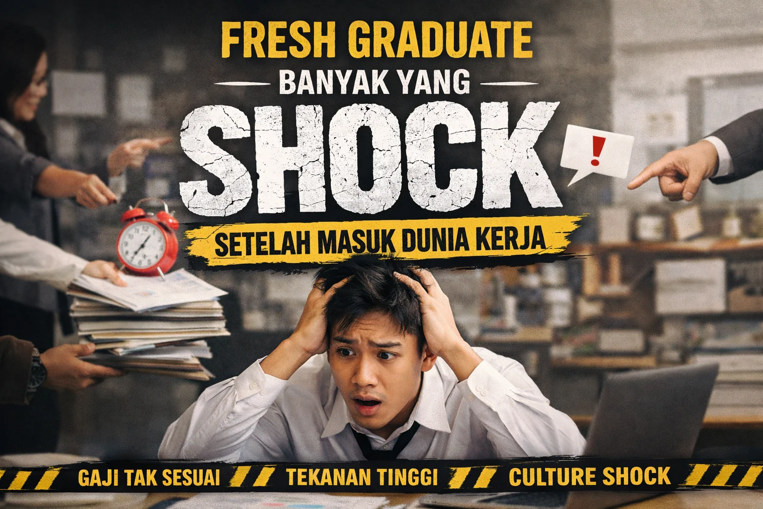 Fresh graduate shock dunia kerja