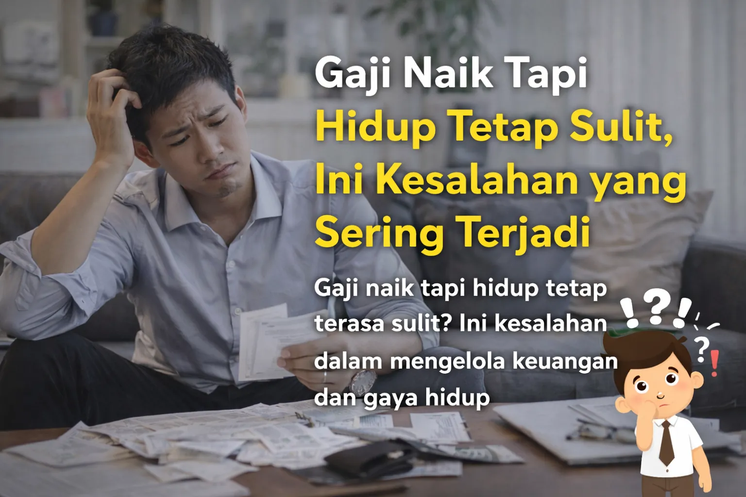 Gaji Naik Hidup Tetap Sulit