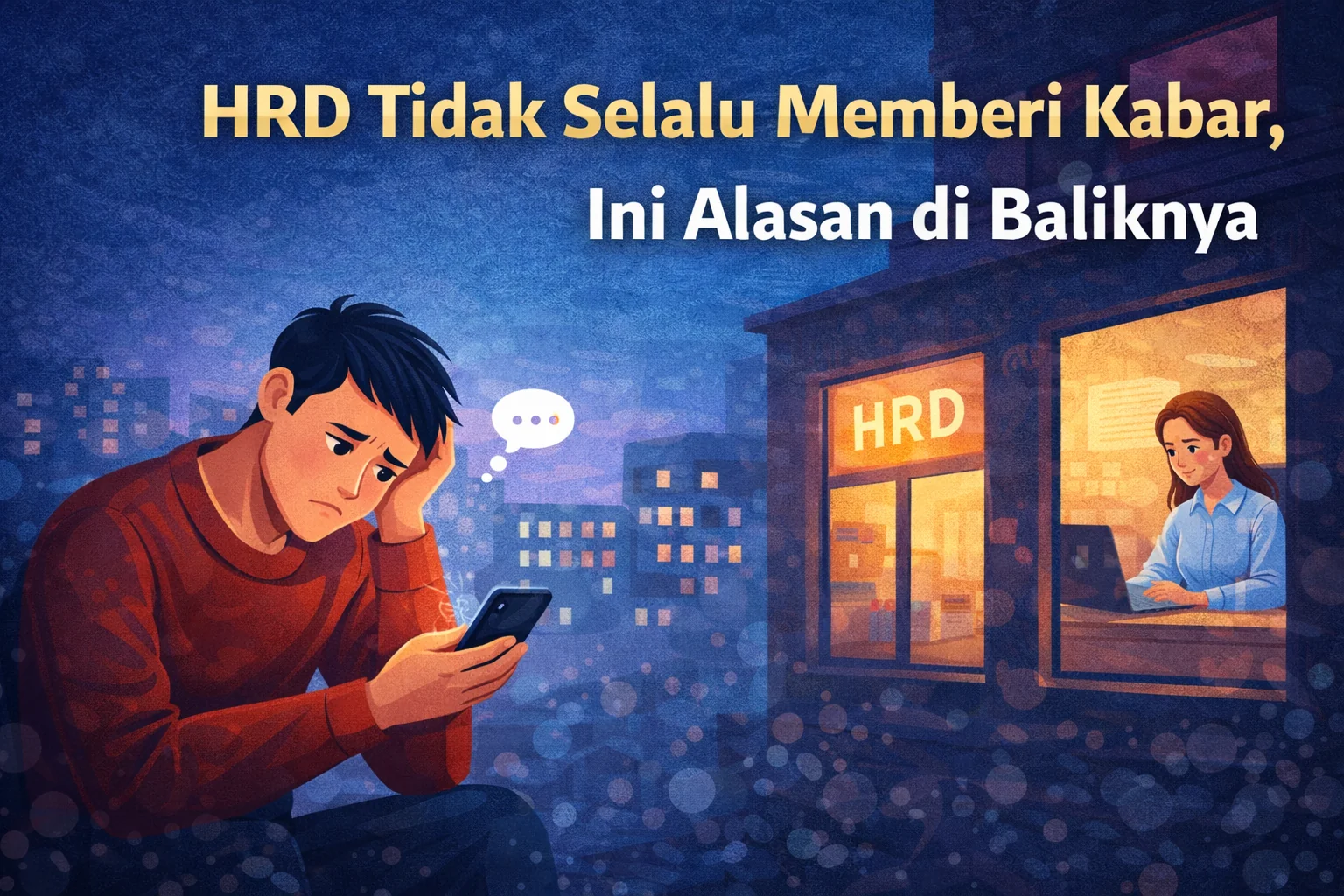 HRD tidak selalu memberi kabar baik