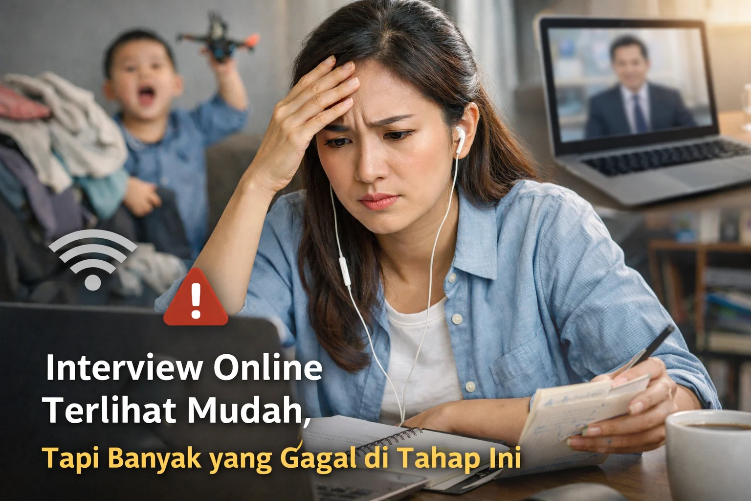 Interview online banyak yang gagal