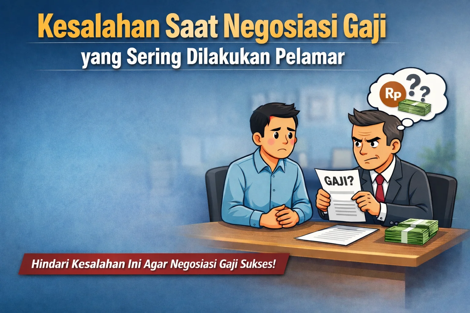 Kesalahan Negosiasi Gaji