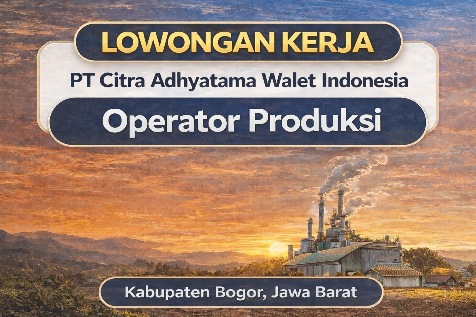 PT Citra Adhyatama Walet Indonesia
