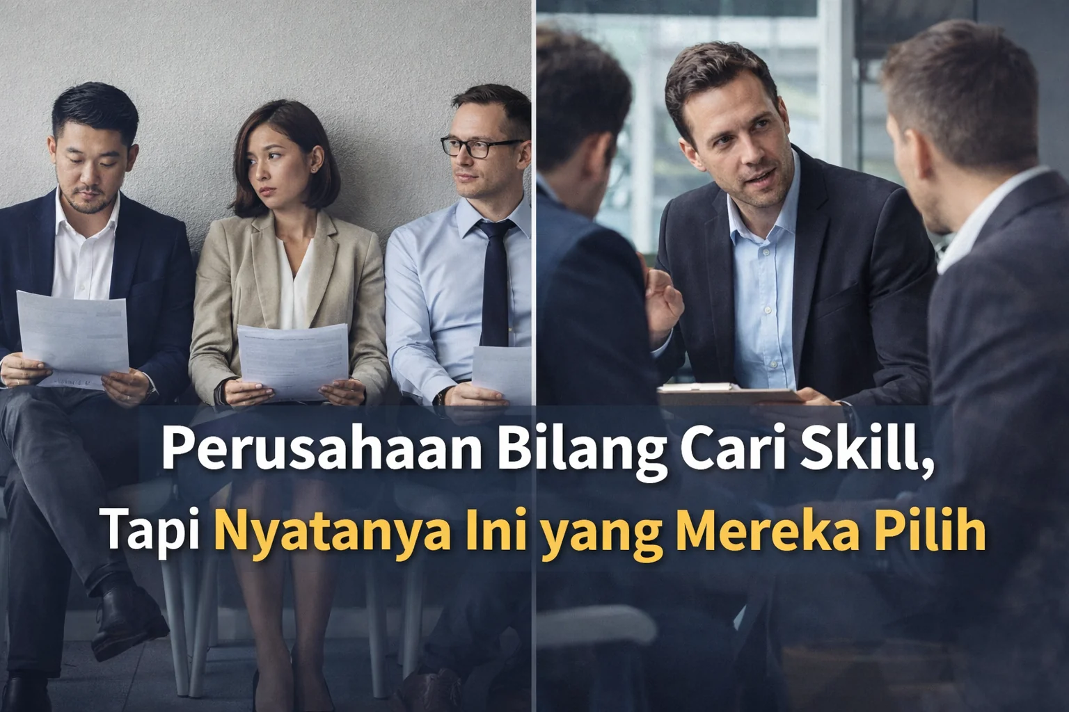 Perusahaan bilang cari skil