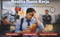 Realita dunia kerja lebih berat