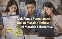 Tidak punya pengalaman kerja Tidak punya pengalaman kerja
