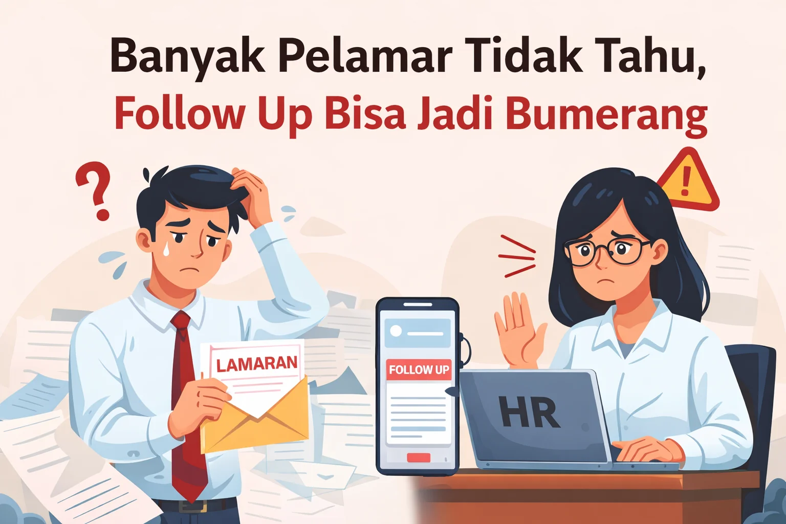 follow up bisa jadi bumerang